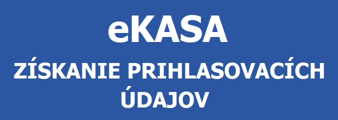 eKasa-pridelenie autentifikanch dajov